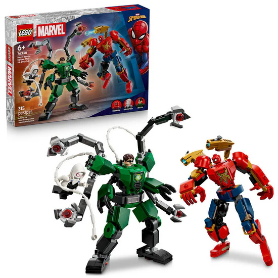 Le combat des robots : Spider-Man contre Docteur Octopus