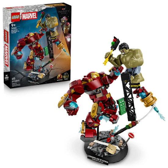 Le combat légendaire entre Hulkbuster et Hulk