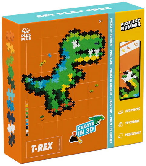 Casse-tête par numéros T-rex 250mcx