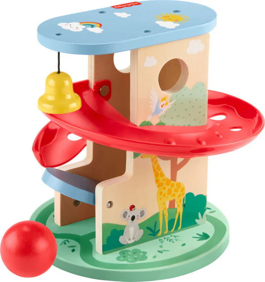 Cabane dans les arbres avec circuit de balle