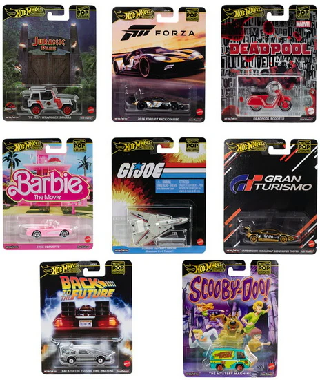 Hot Wheels Premium Véhicule Culture populaire asst