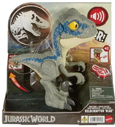 Jurassic World Méga Rugissement "Blue" le Vélociraptor