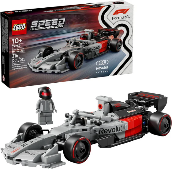La voiture de course Audi Revolut F1 Team R26
