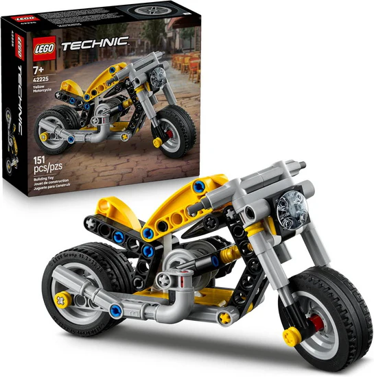 Moto jaune