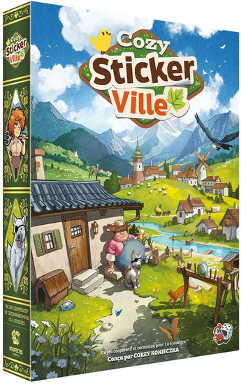 Cozy Stickerville VF